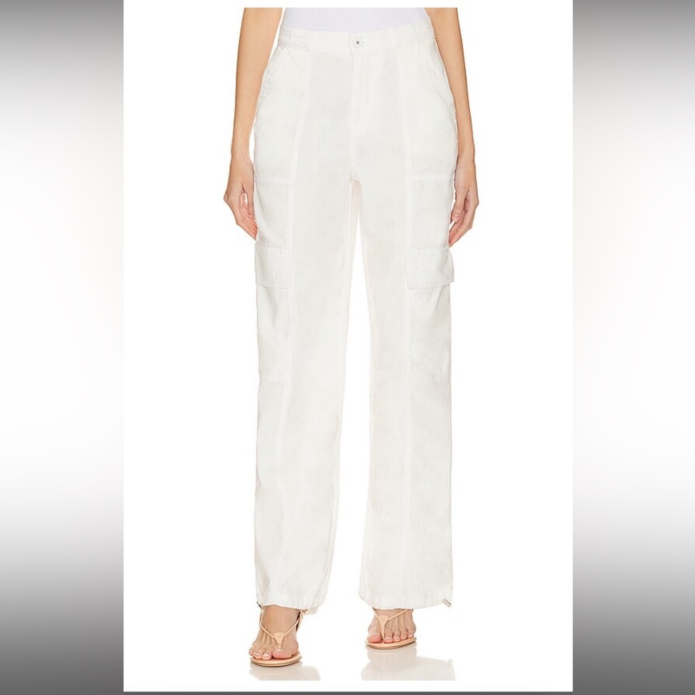 NWT XS Simkhai White Cargo Utility Pants